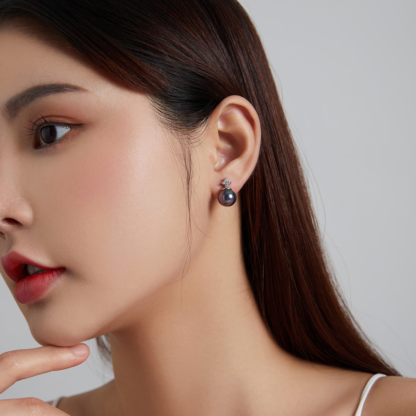Sparkling Ball Stud Earrings