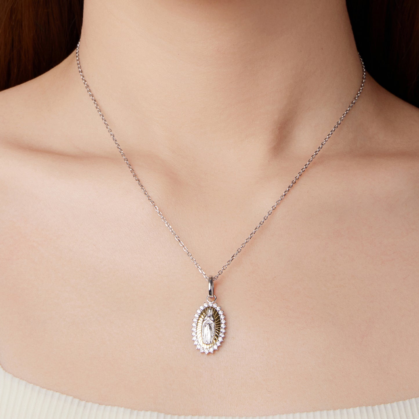 Virgin Mary Pendant Charm