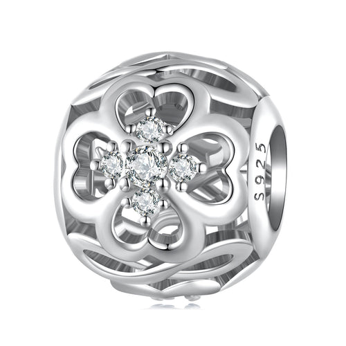 Infinite Heart Bead Charm