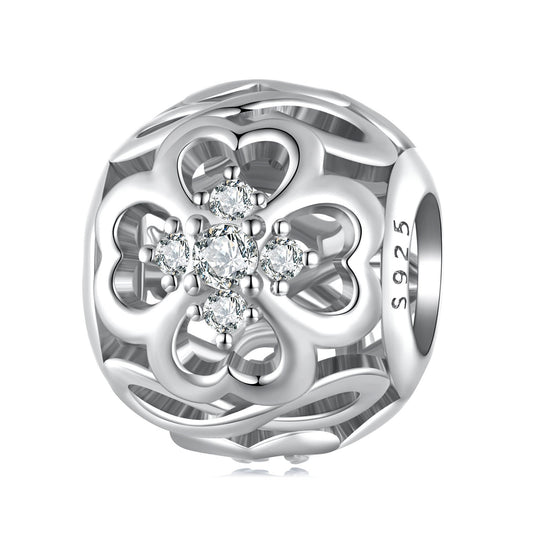 Infinite Heart Bead Charm
