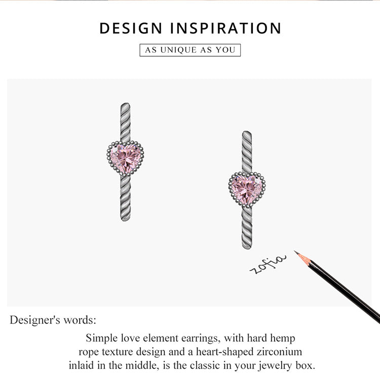 Pure Heart Earrings