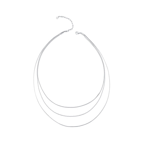 Triple-Layer Chain Necklace