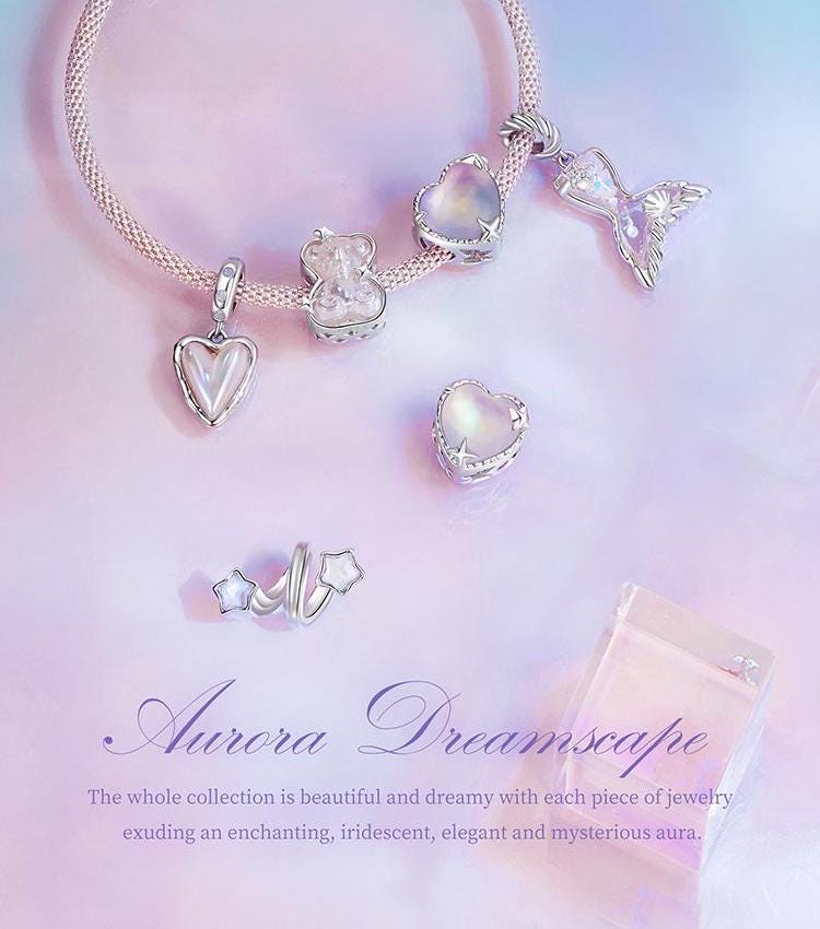 Aurora Bear Charm