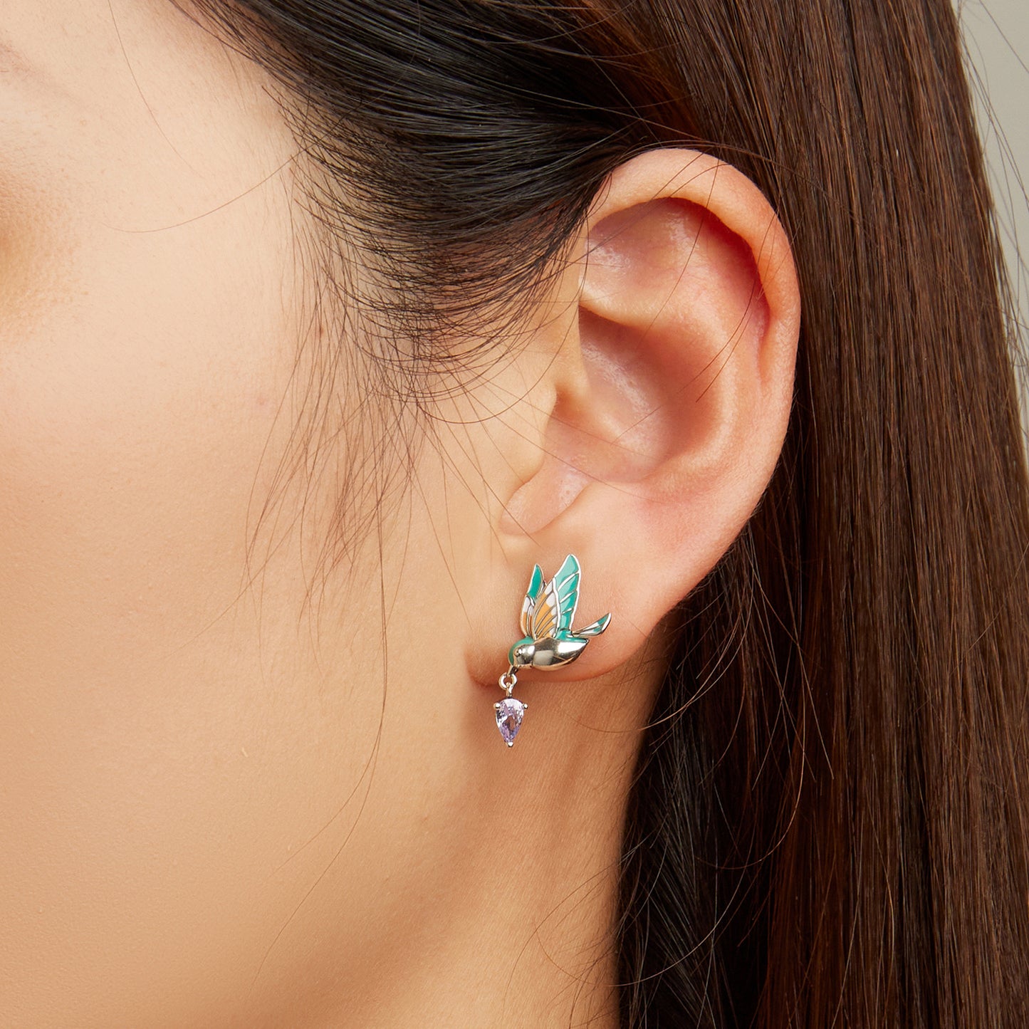 Kingfisher Stud Earrings