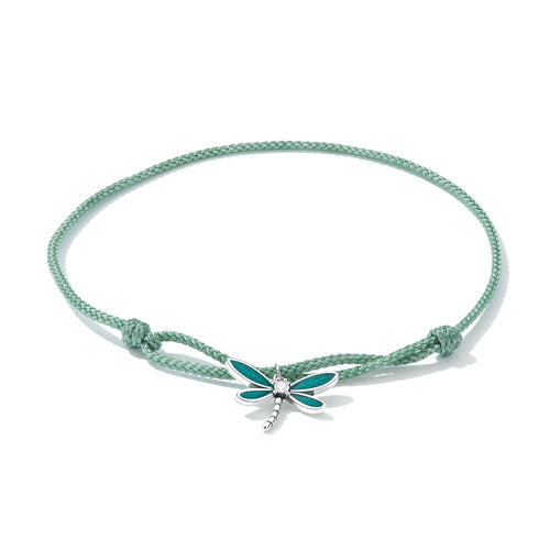 Summer Dragonfly Woven Bracelet