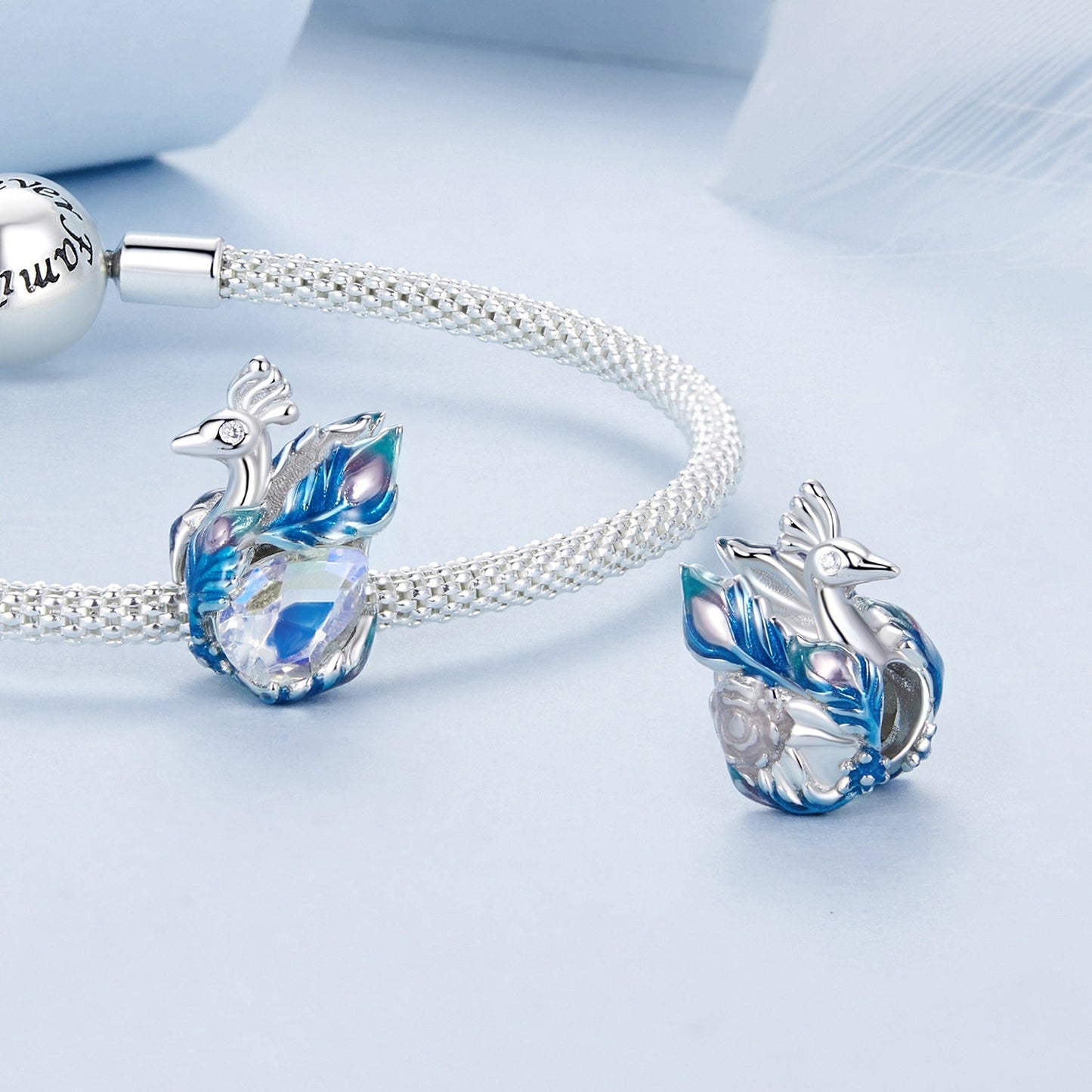 Peacock Charm