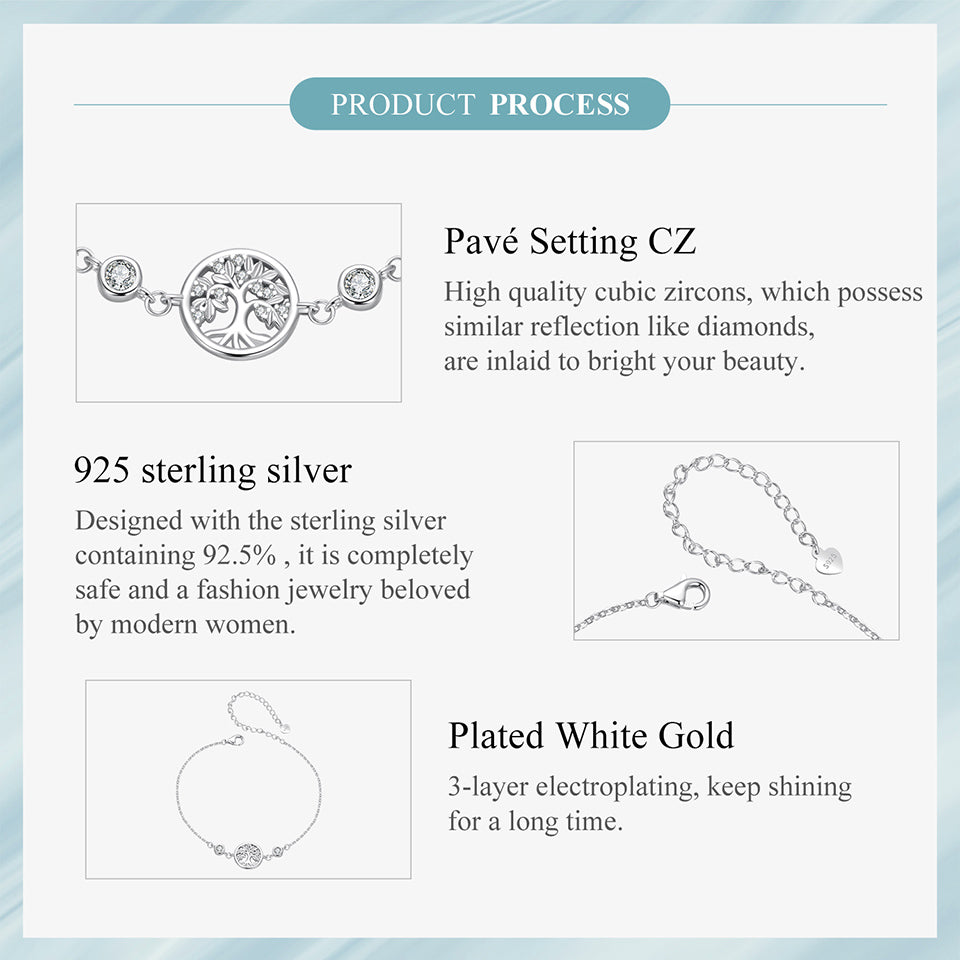 Tree of Life Symbol Bracelet