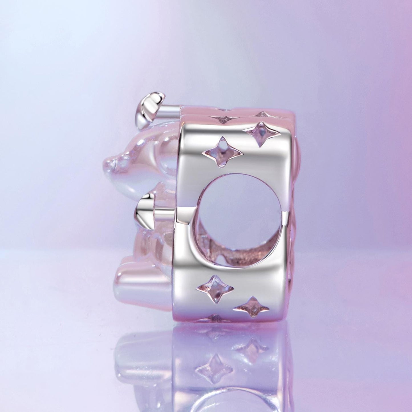 Aurora Bear Charm