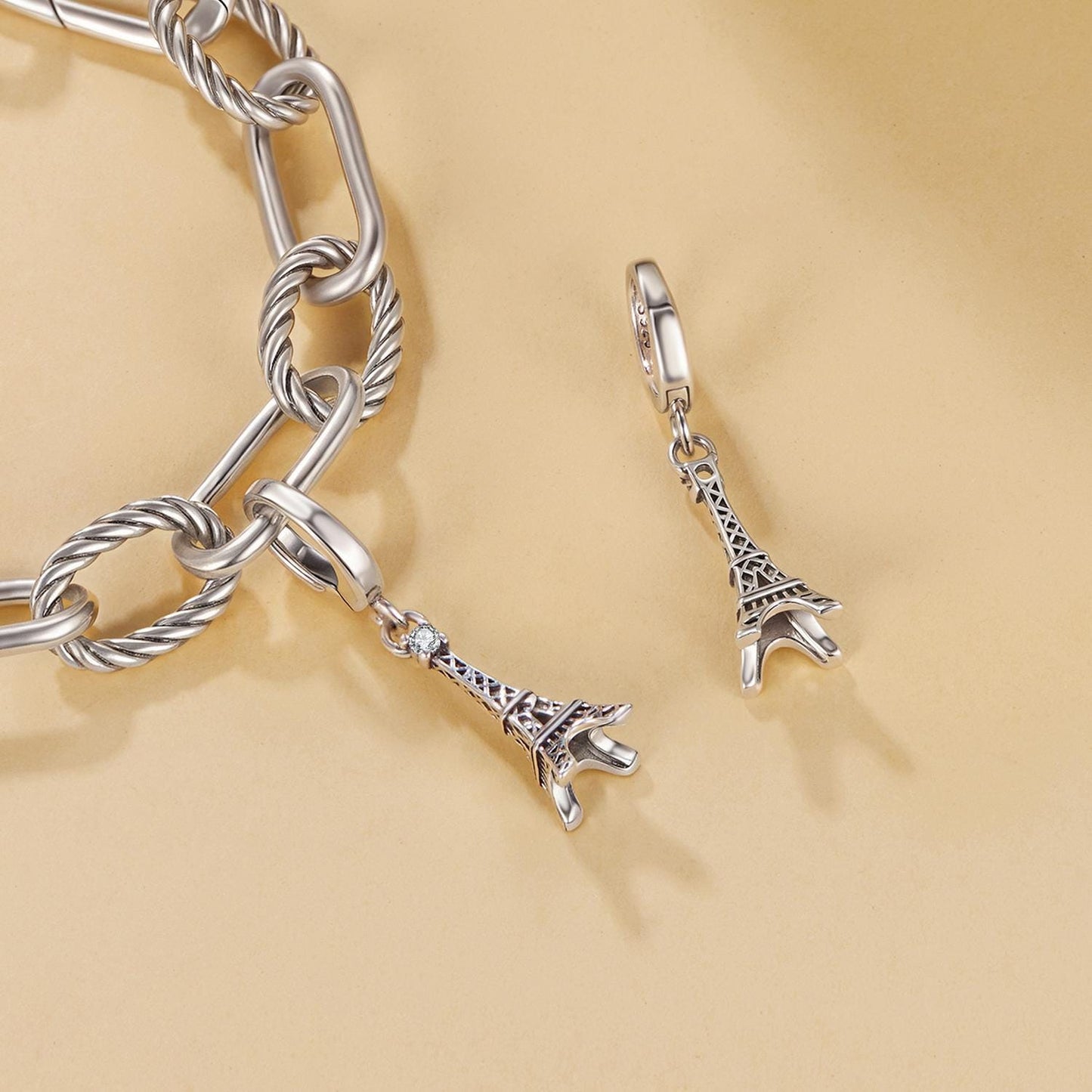 Eiffel Tower Pendant Charm