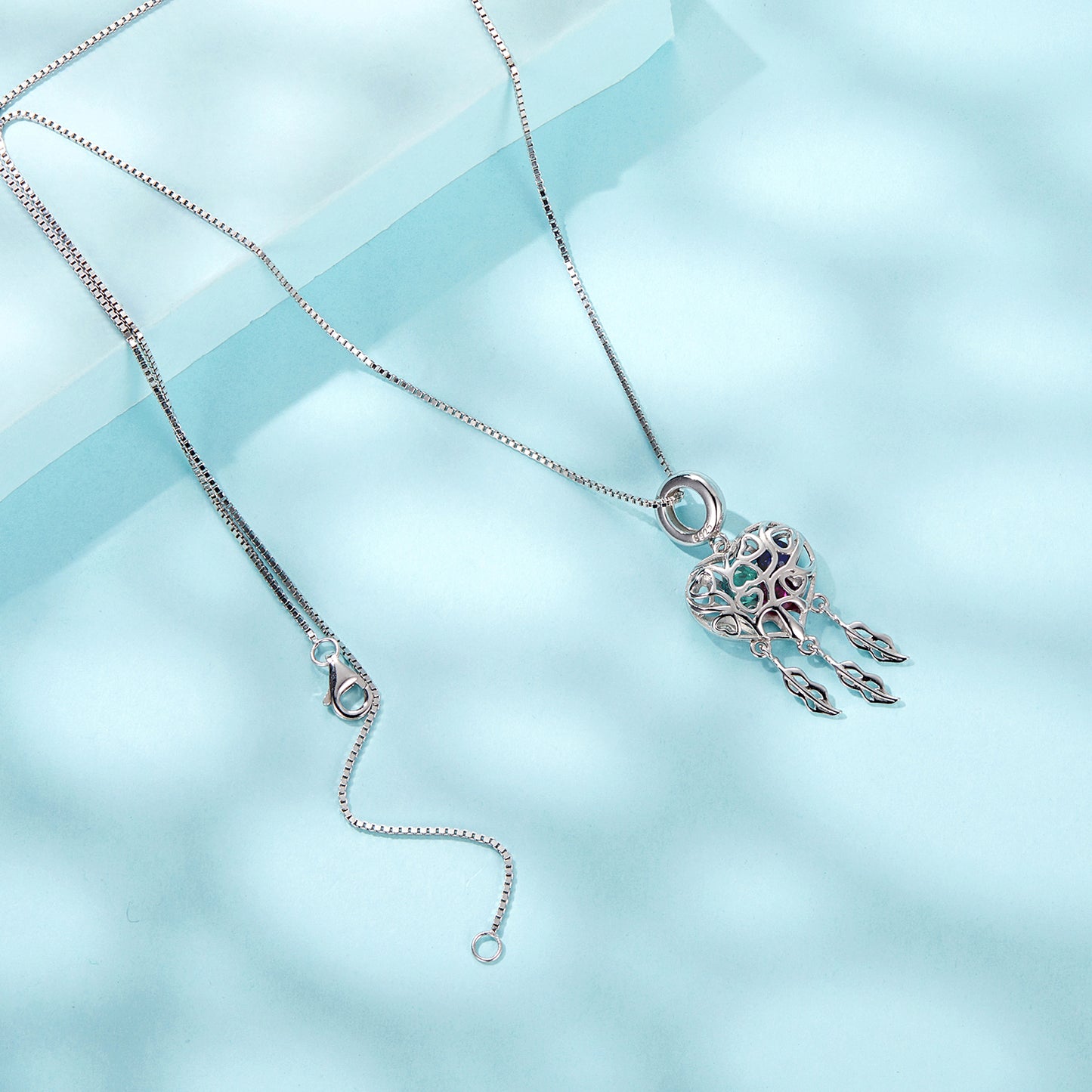 Heart and Tree of Life Necklace