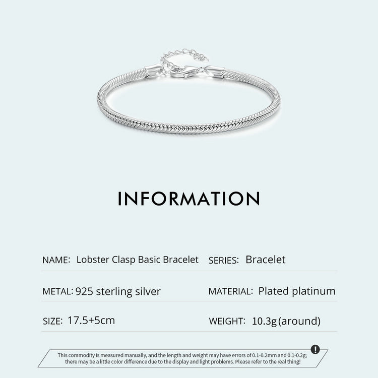 Lobster Clasp Basic Bracelet