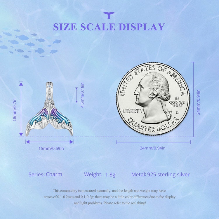 Mermaid Tail Charm