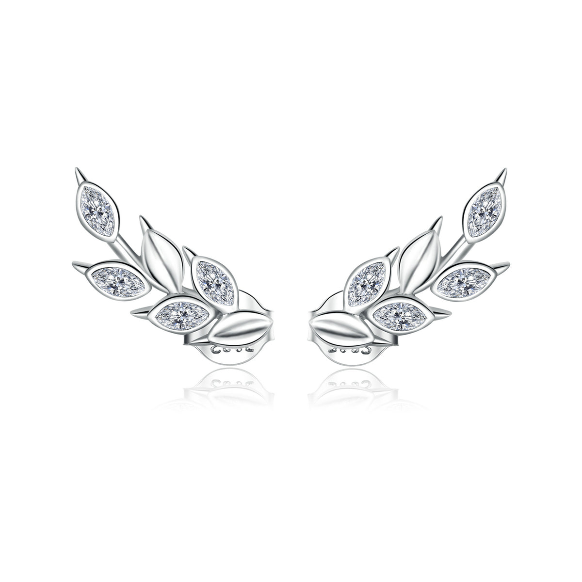 Gleaming Wheat Hoop Earrings
