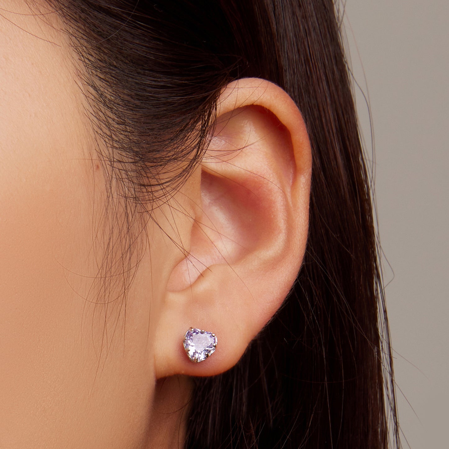 June Birthstone Stud Earrings
