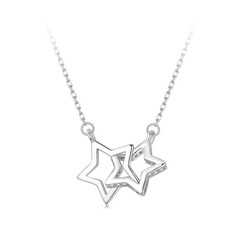 Dangling Star Light Necklace