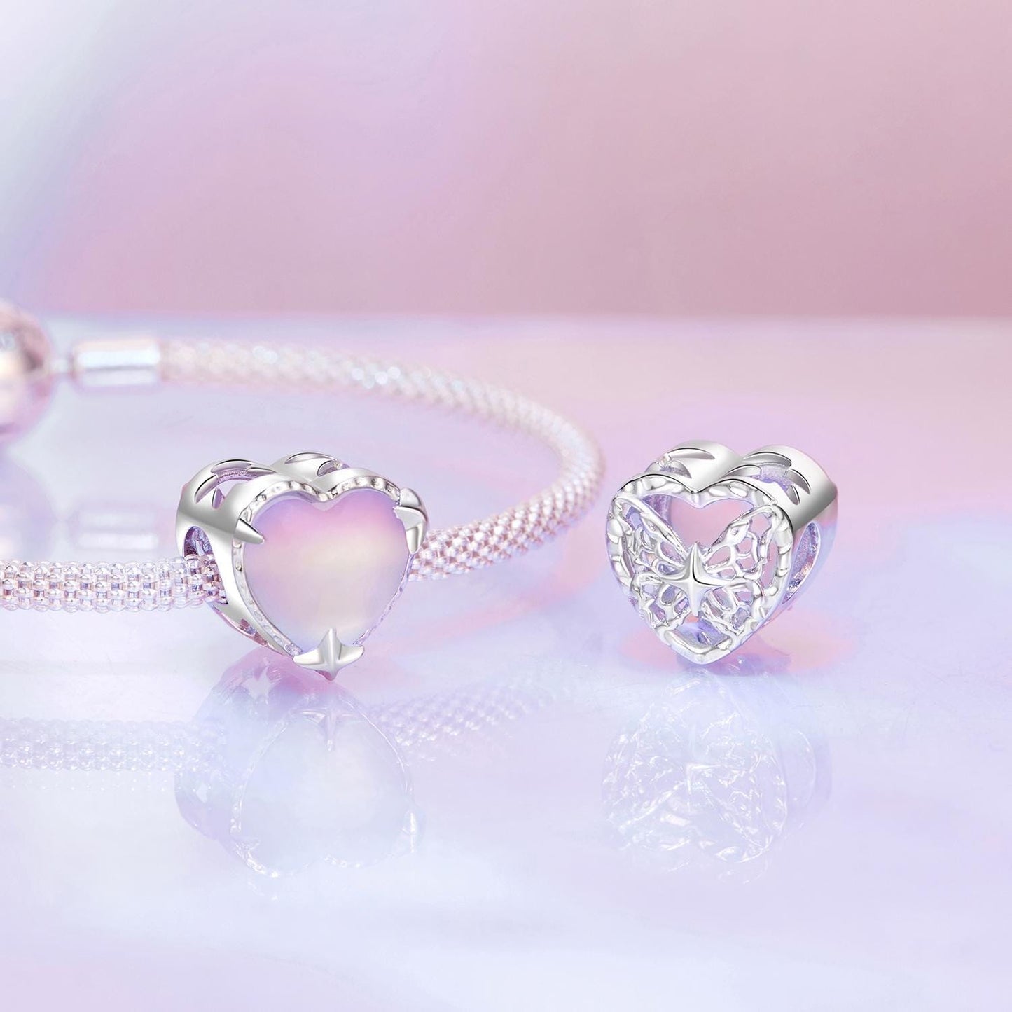 Aurora Butterfly Charm