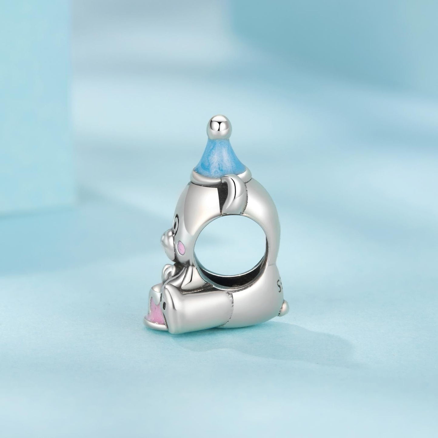 Birthday Cake Bear Charm