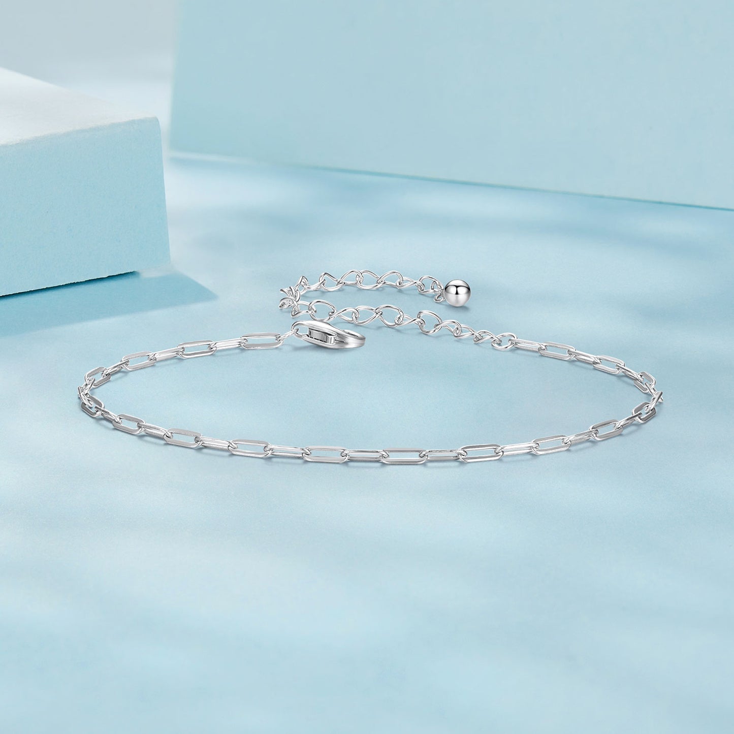 Minimalist Square Link Bracelet