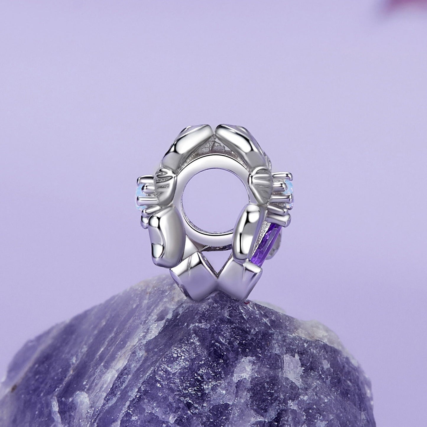Romantic Iris Charm