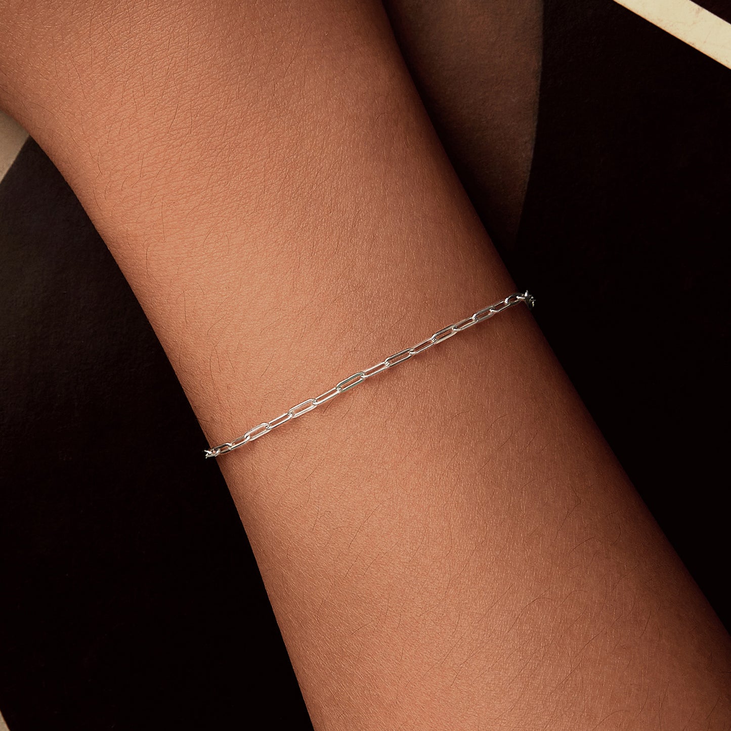 Minimalist Square Link Bracelet