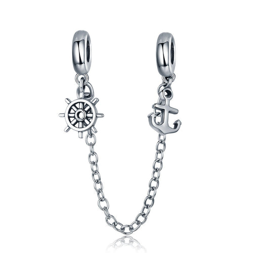 Oceangoing Voyage Safety Chain Charm