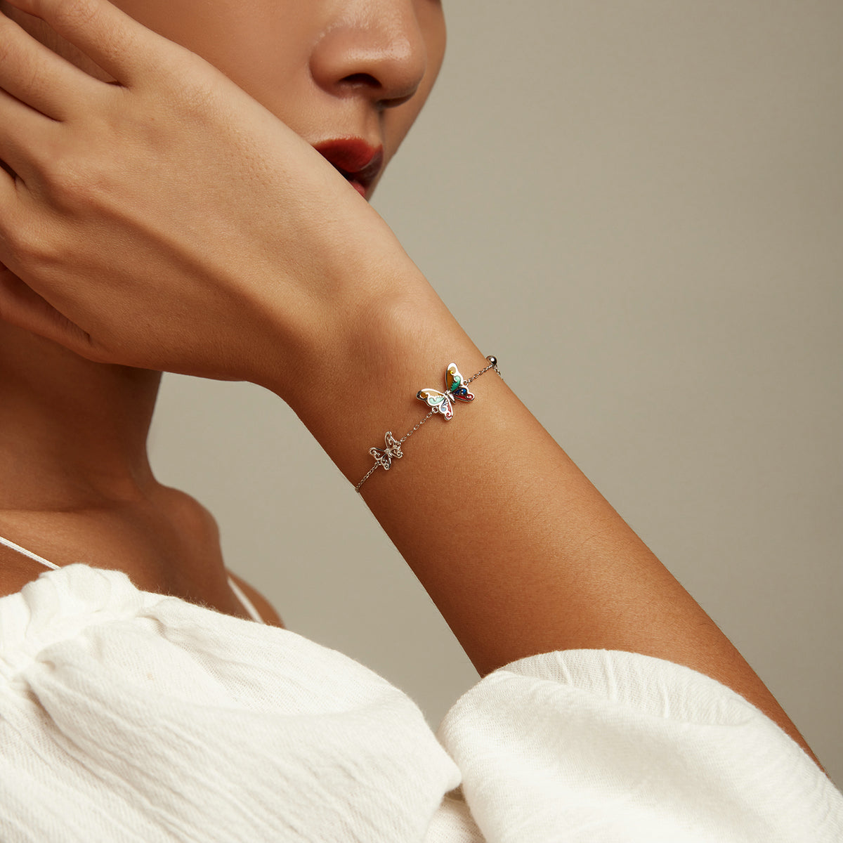 Radiant Butterfly Bracelet