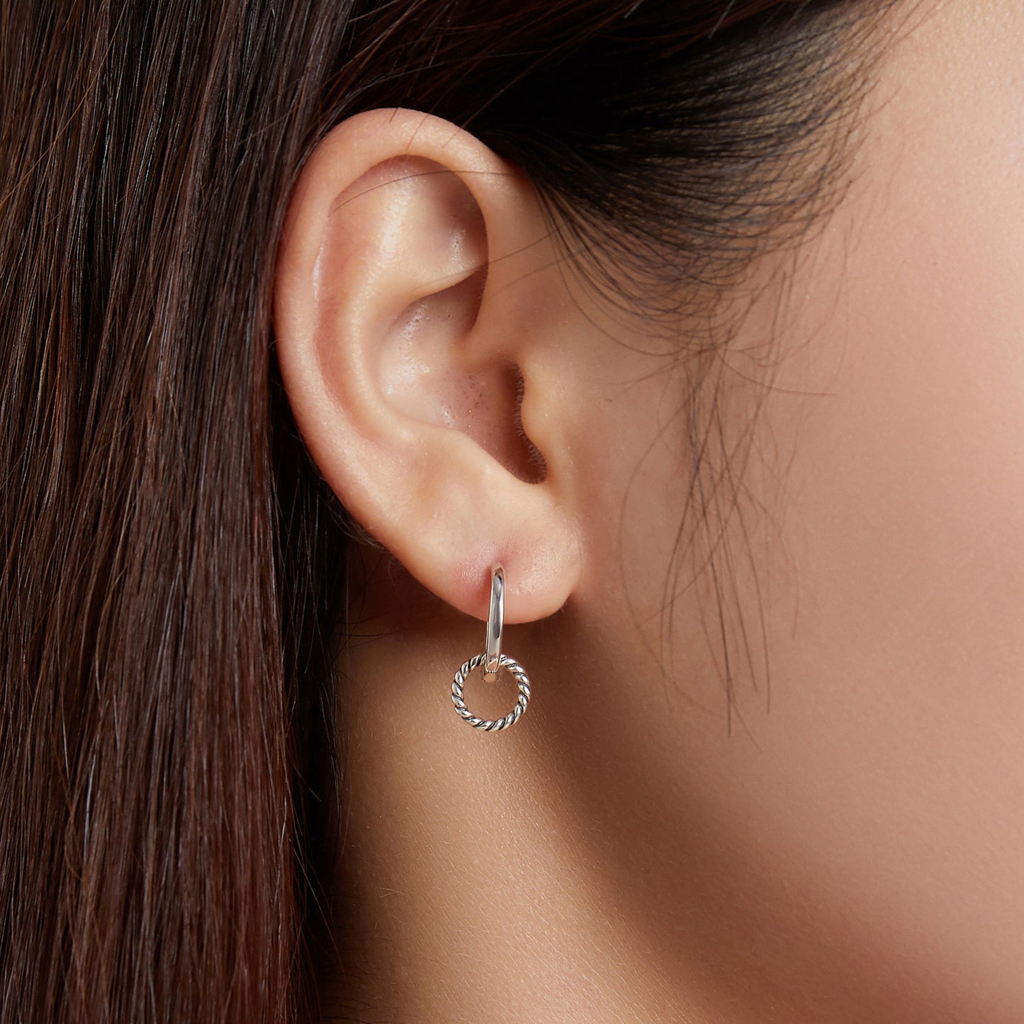 Double Hoop Clip Earrings