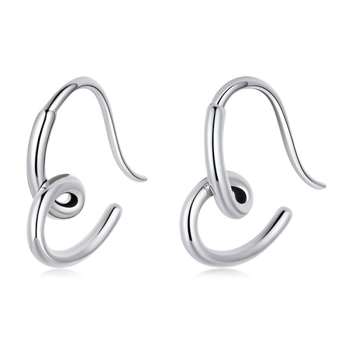 Minimalist Heart Stud Earrings