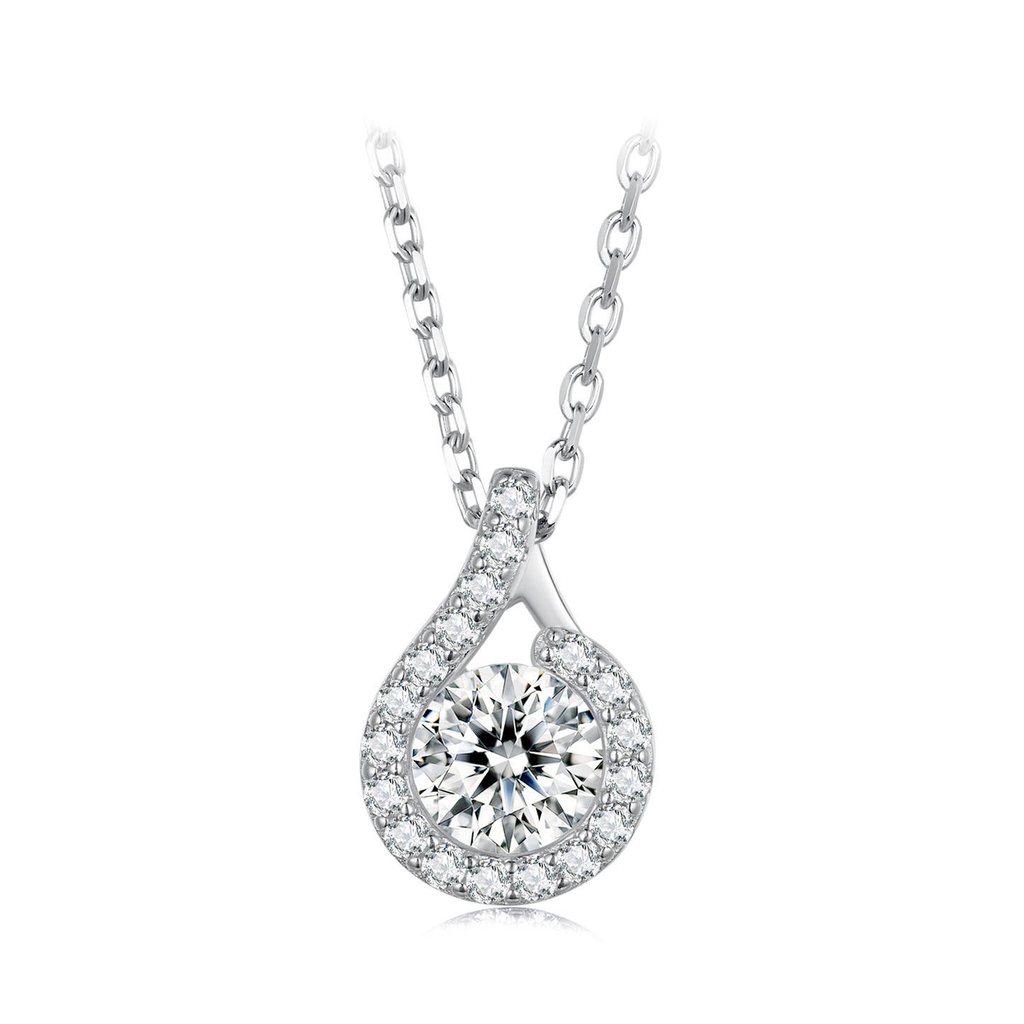 1ct Moissanite Necklace