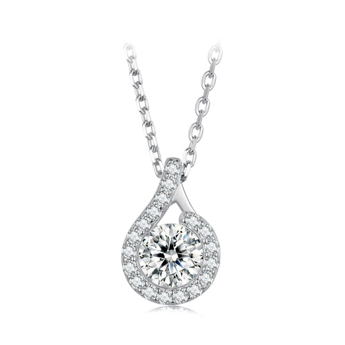 1ct Moissanite Necklace