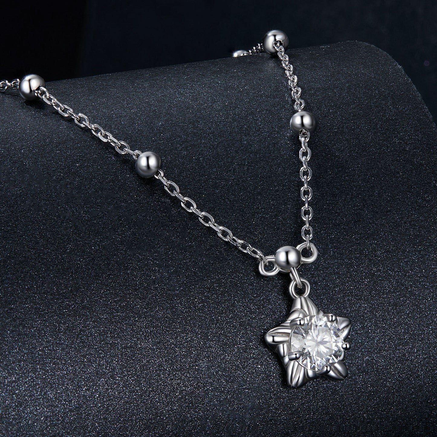 Starlight 0.5ct Moissanite Necklace
