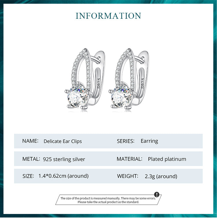Elegant Clip-On Earrings