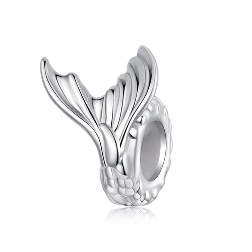 Mermaid Tail Silicone Spacer Beads Charm