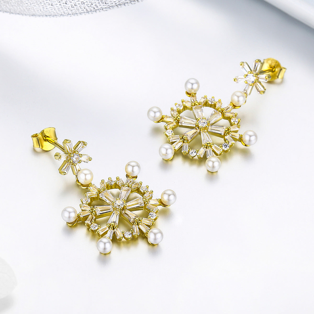 Snowflake Earrings