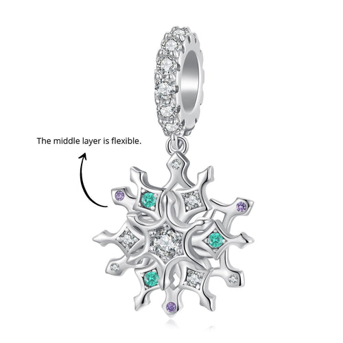 Dazzling Fireworks Pendant Charm