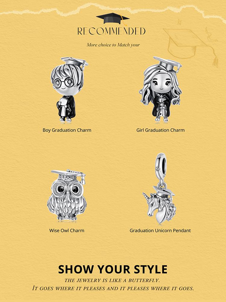 Boy Graduation Charm