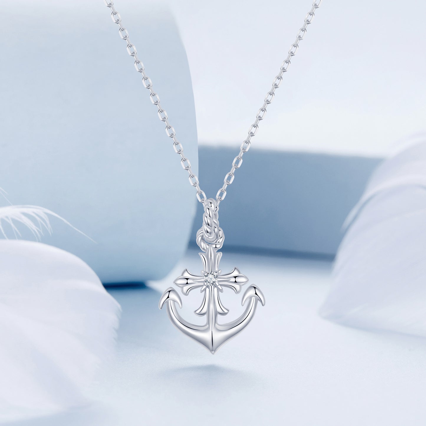 Anchor Charm Necklace