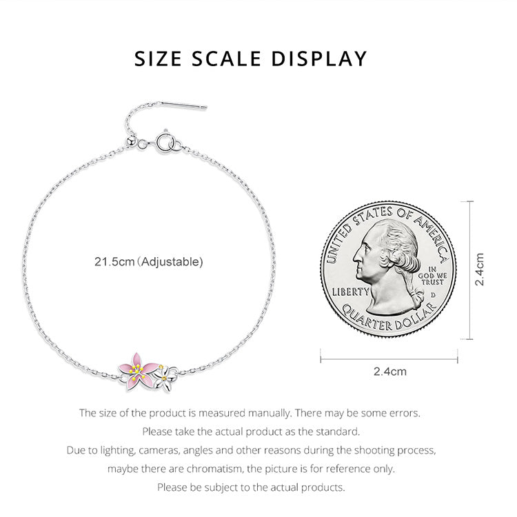 Elegant Cherry Blossom Bracelet