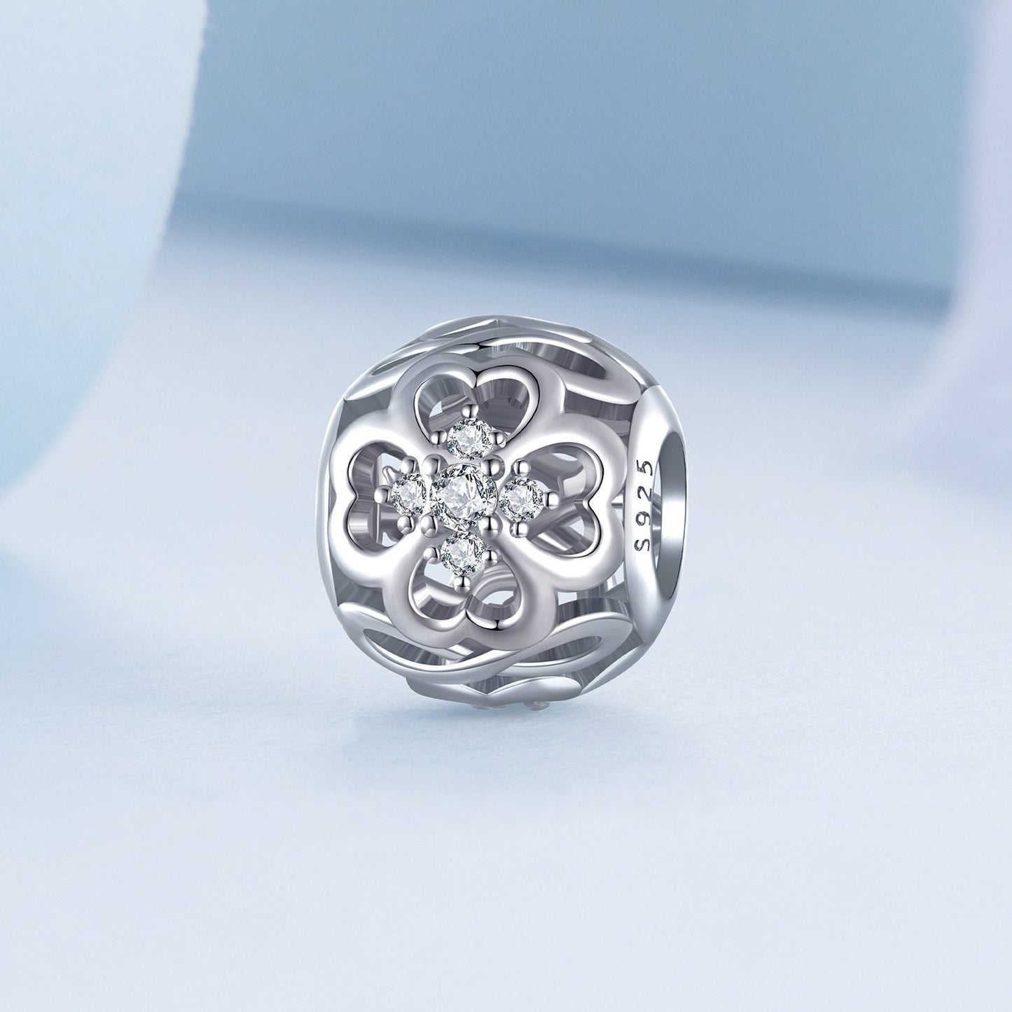 Infinite Heart Bead Charm