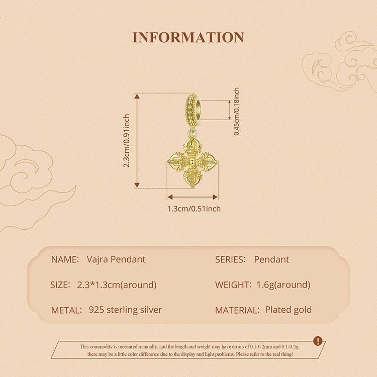 Vajra Pendant Charm