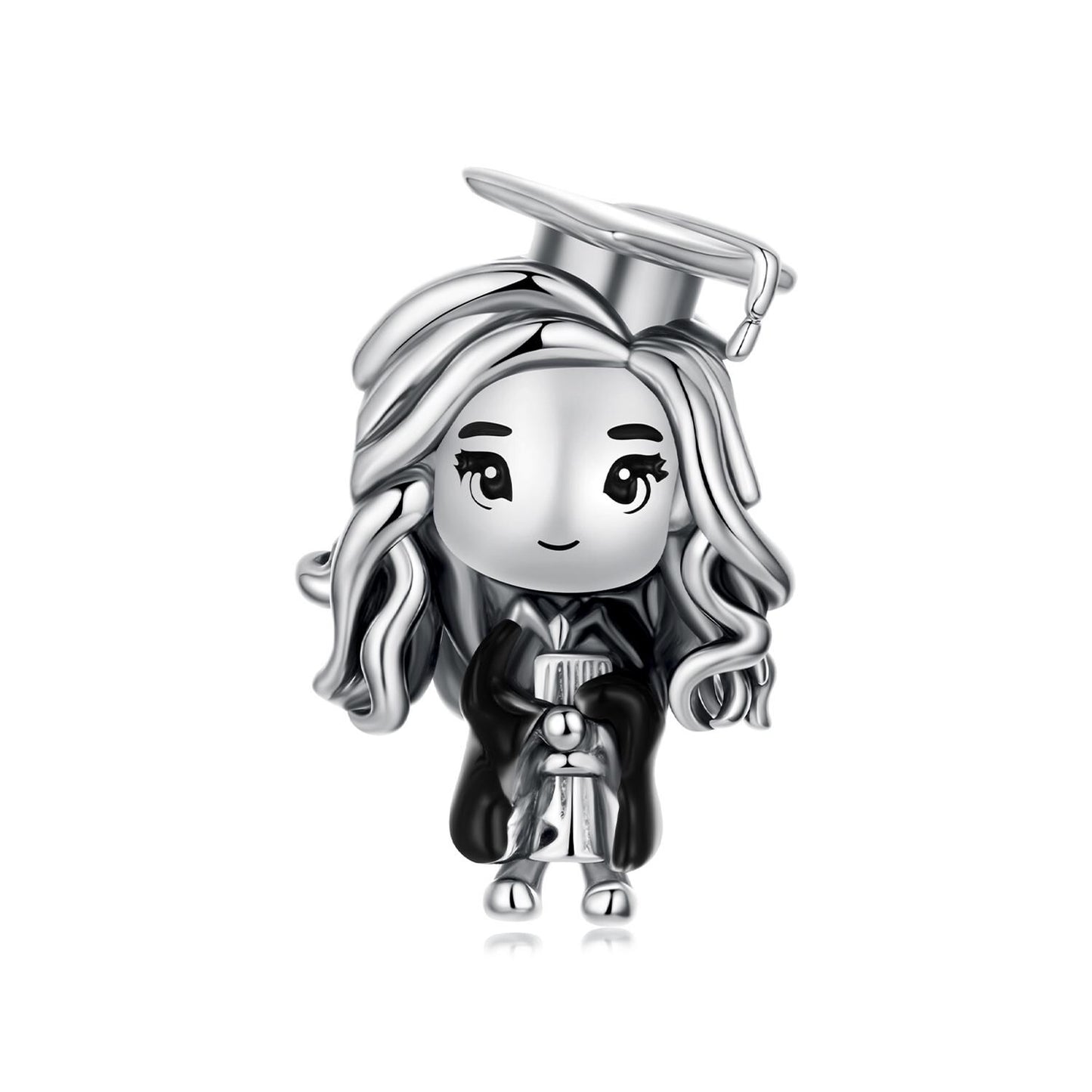 Girl Graduation Charm