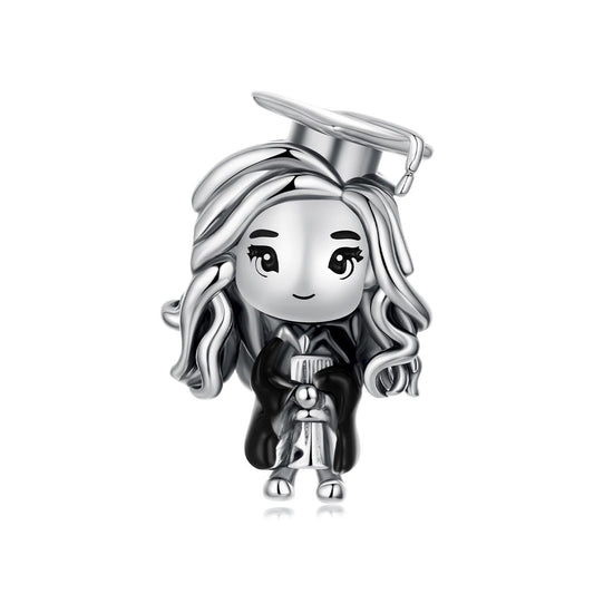 Girl Graduation Charm