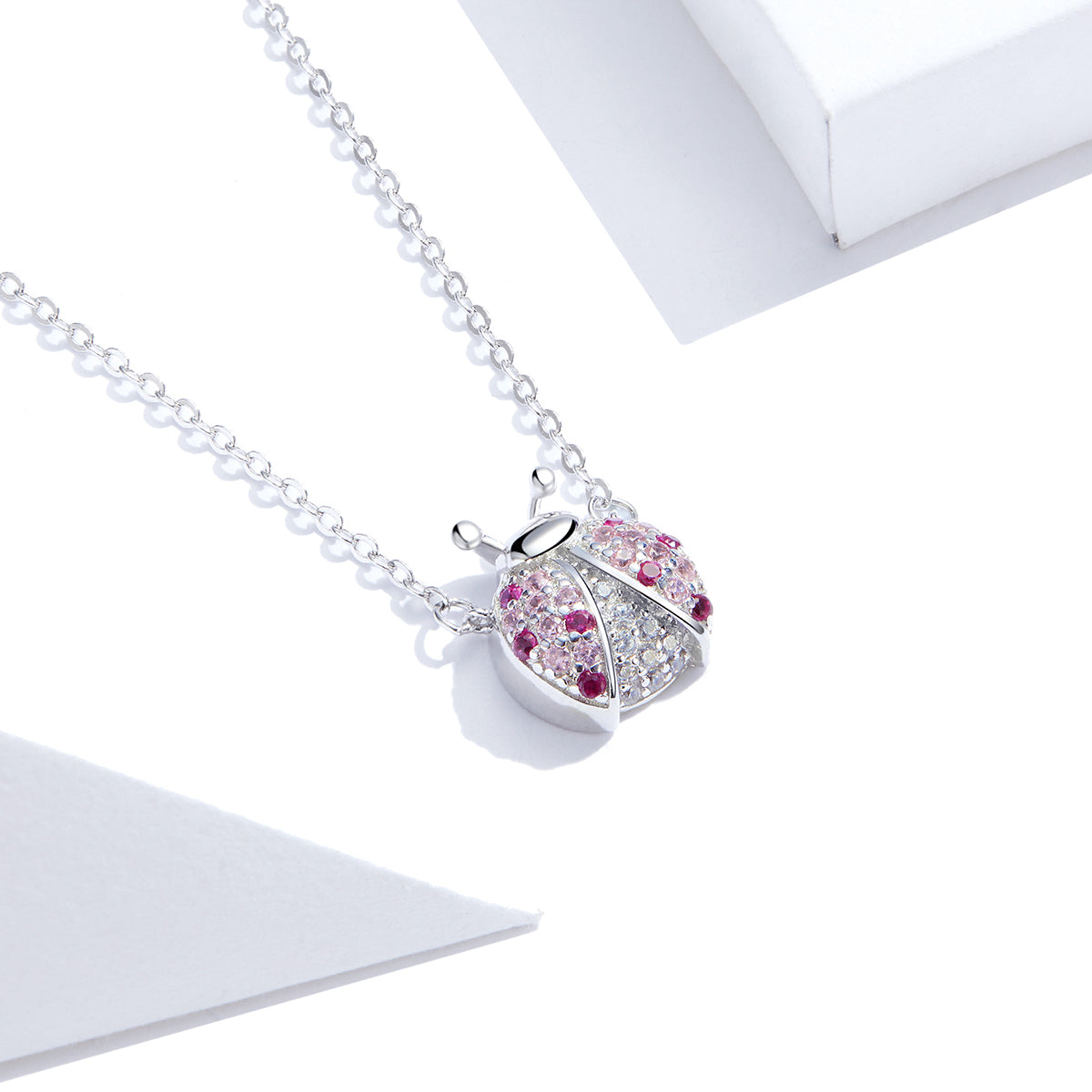 Sparkling Ladybug Necklace