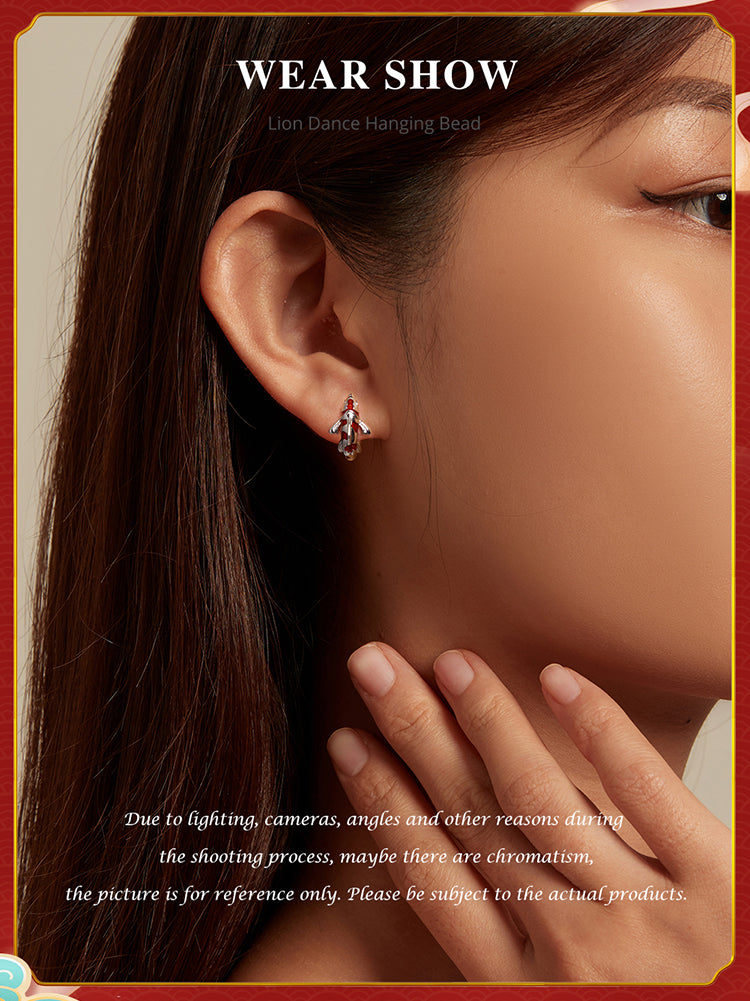 Lucky Koi Clip-On Earrings