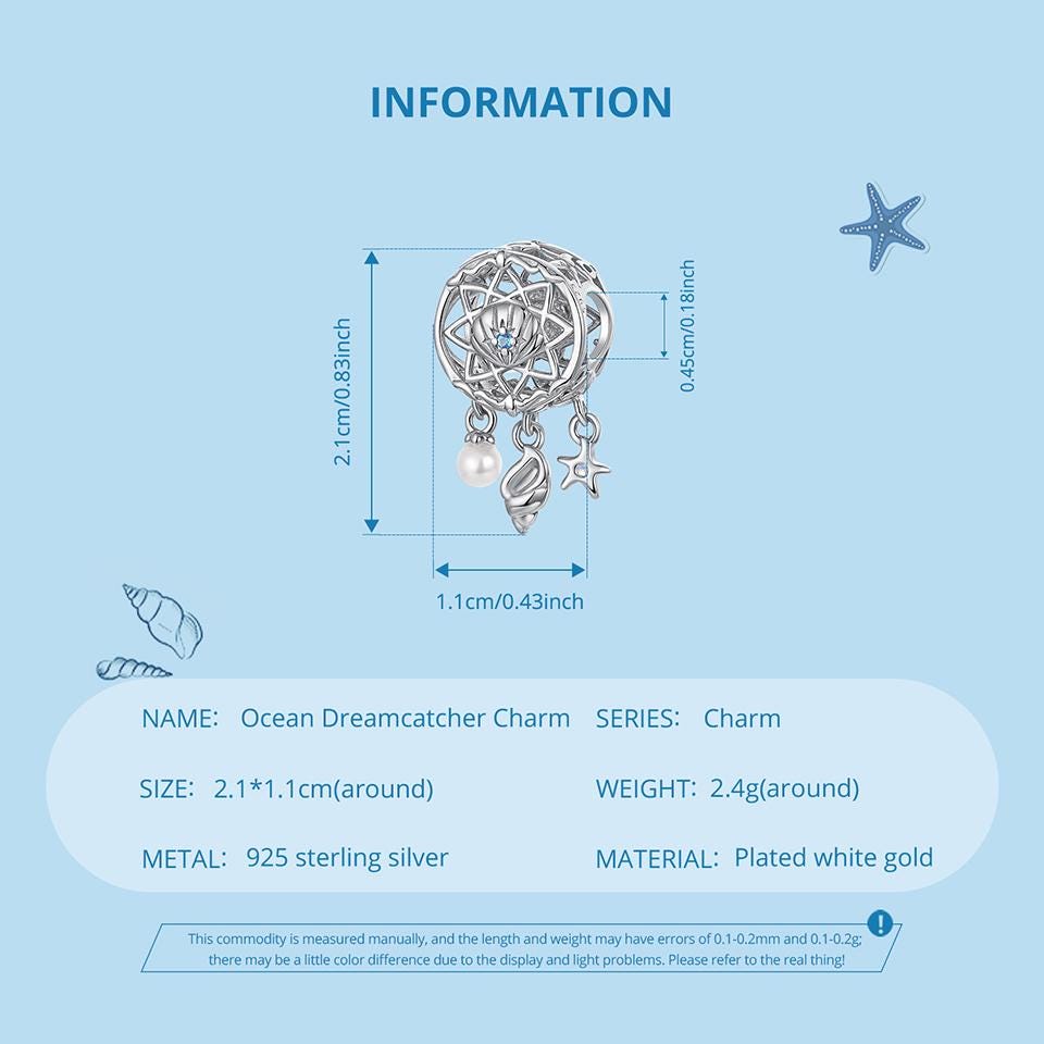 Ocean Dreamcatcher Charm