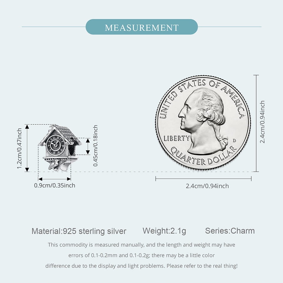 Cuckoo Clock Charm
