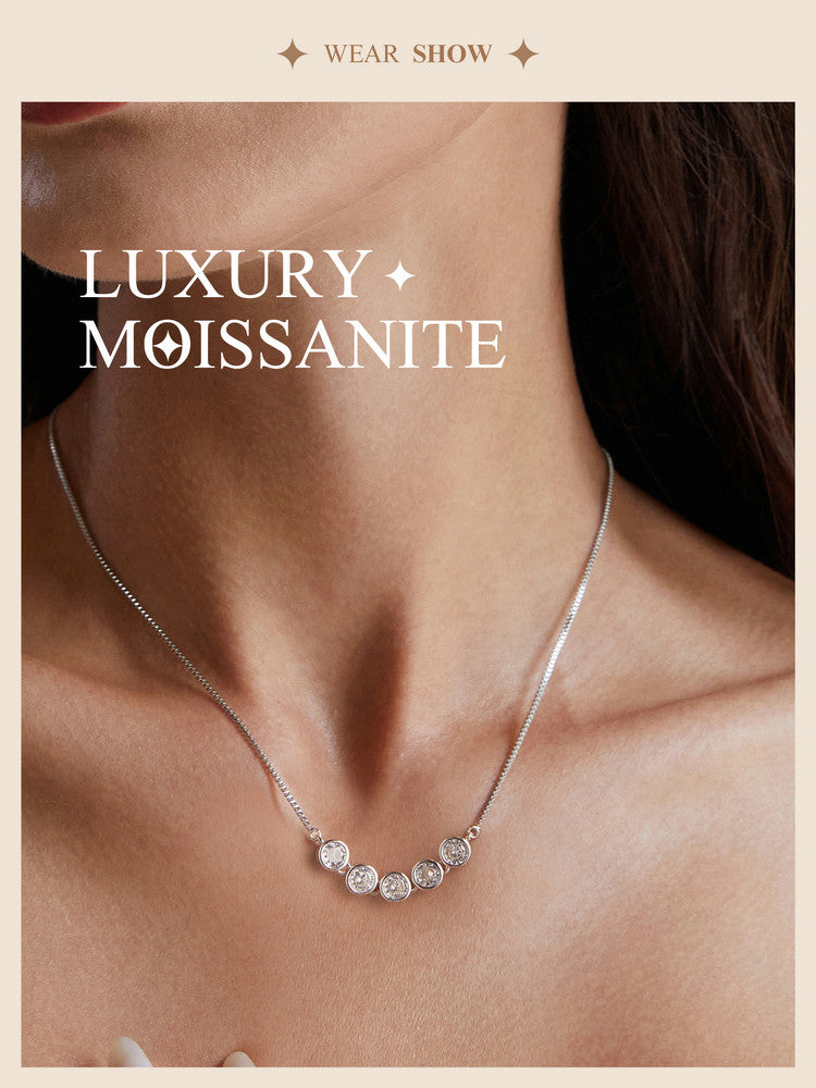 0.3ct Moissanite Necklace