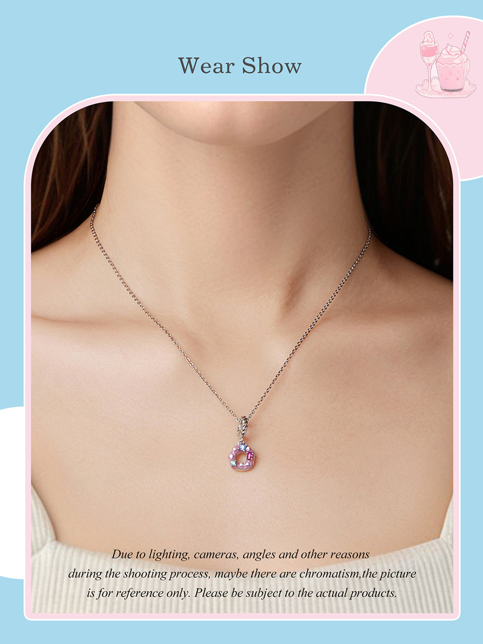 Donut Pendant Charm