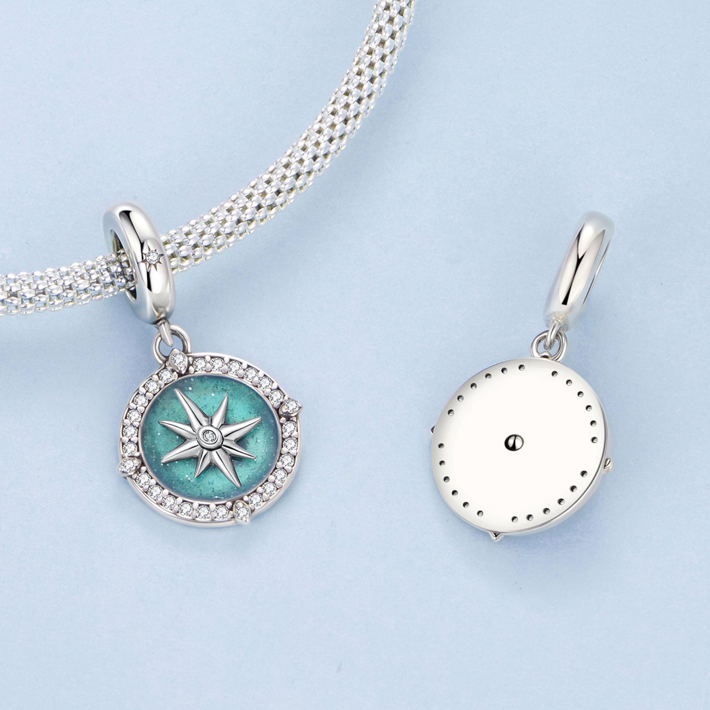 Compass Pendant Charm