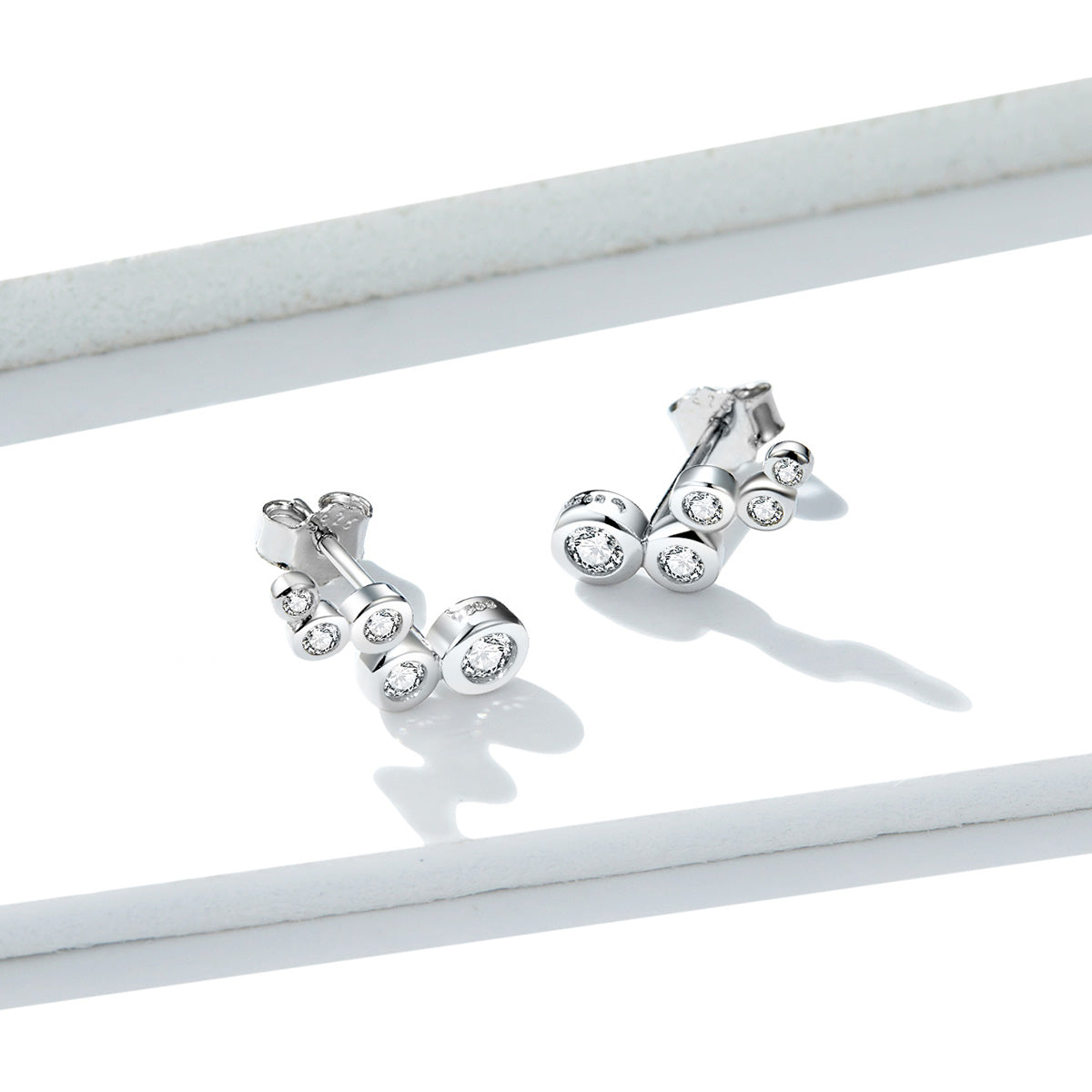 Elegant Sparkle Stud Earrings